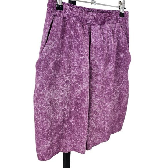Lululemon Mens Pace Breaker Short 9", Lined, Purple Dye Wash, Size Small - Picture 9 of 9
